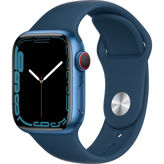 buy Smart Watch Apple Apple Watch Series 7 45mm GPS Only - Blue - click for details